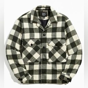 NWT Urban Outfitters BDG Quilt Lined Plaid Jacket
